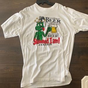 90s Cartoon Character “slammed I Am” Jamaica Tee